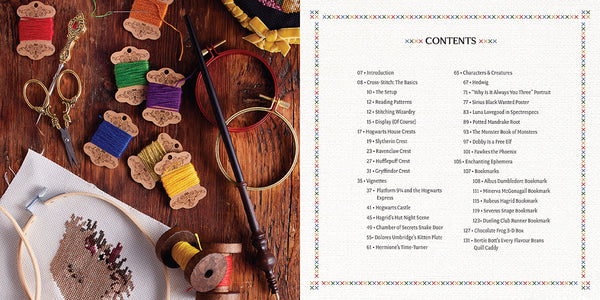 Insight Editions Harry Potter: The Official Hogwarts Book Of Cross-Stitch – Insight Editions