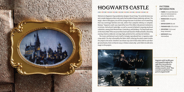 Insight Editions Harry Potter: The Official Hogwarts Book Of Cross-Stitch – Insight Editions