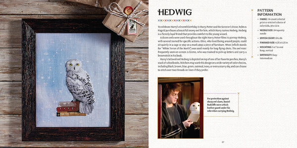 Insight Editions Harry Potter: The Official Hogwarts Book Of Cross-Stitch – Insight Editions