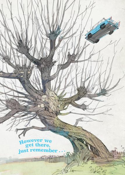 Insight Editions Harry Potter: Whomping Willow Friendship Signature Pop-Up Card – Insight Editions