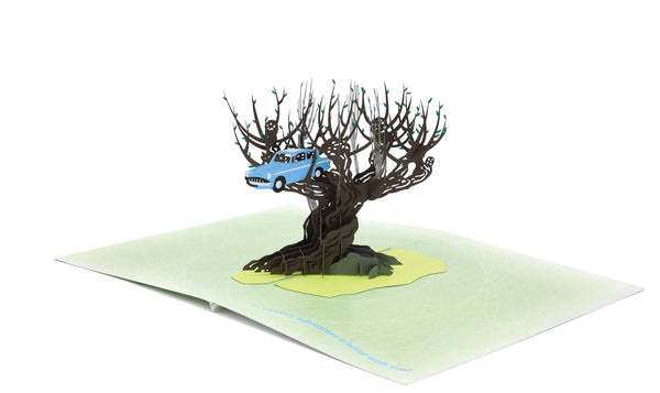 insight editions Harry Potter: Whomping Willow Friendship Signature Pop-Up Card – Insight Editions