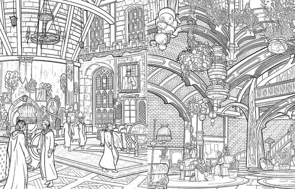 Insight Editions Hogwarts Legacy: The Official Coloring Book – Insight Editions