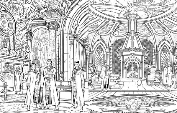 Insight Editions Hogwarts Legacy: The Official Coloring Book – Insight Editions