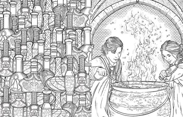 Insight Editions Hogwarts Legacy: The Official Coloring Book – Insight Editions
