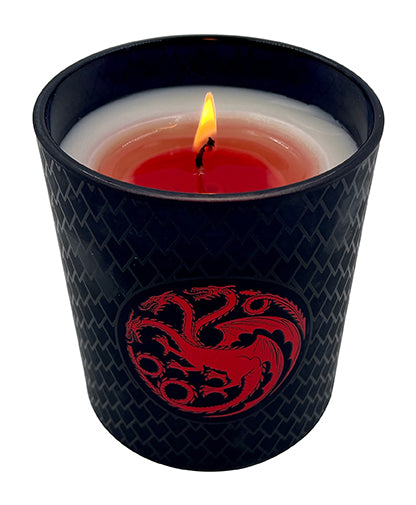 Insight Editions House Of The Dragon: Targaryen Fire & Blood Color-Changing Candle – Insight Editions