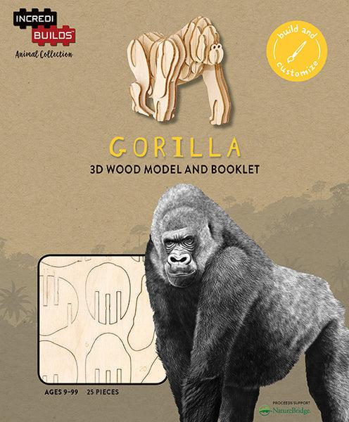 insight editions IncrediBuilds Animal Gorilla – Insight Editions