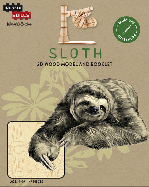 insight editions IncrediBuilds Animal Sloth – Insight Editions insight editions IncrediBuilds Animal Sloth – Insight Editions