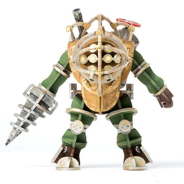 Insight Editions IncrediBuilds: BioShock: Big Daddy 3D Wood Model And Poster – Insight Editions