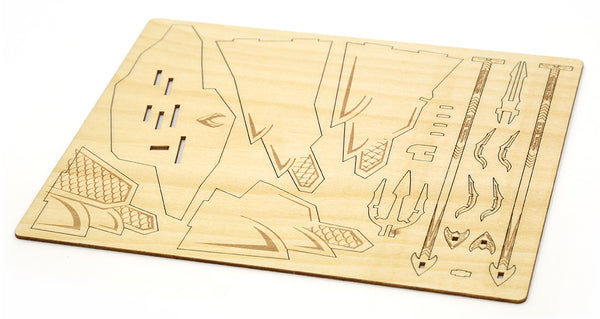 Insight Editions IncrediBuilds: DC Comics: Aquaman Book And 3D Wood Model – Insight Editions