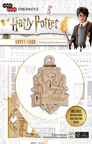 insight editions IncrediBuilds Emblematics: Harry Potter: Gryffindor – Insight Editions