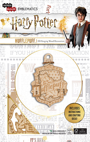 insight editions IncrediBuilds Emblematics: Harry Potter: Hufflepuff – Insight Editions