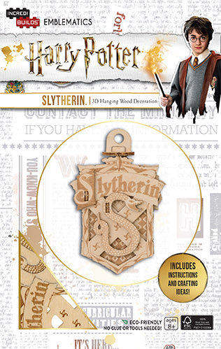 insight editions IncrediBuilds Emblematics: Harry Potter: Slytherin – Insight Editions