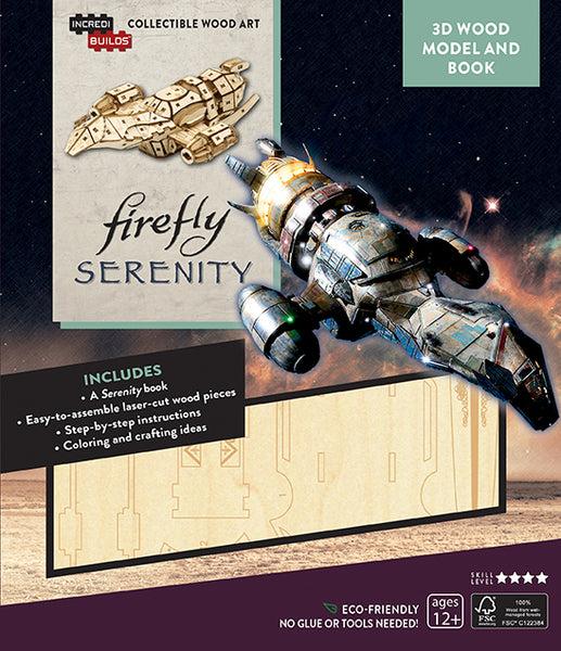 insight editions IncrediBuilds: Firefly: Serenity 3D Wood Model and Book – Insight Editions