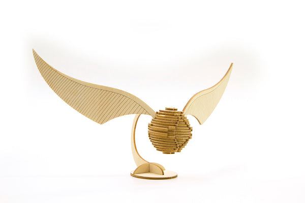Insight Editions IncrediBuilds: Harry Potter: Golden Snitch 3D Wood Model And Book – Insight Editions