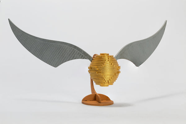 Insight Editions IncrediBuilds: Harry Potter: Golden Snitch 3D Wood Model And Book – Insight Editions