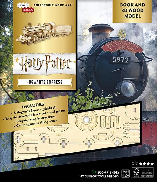 insight editions IncrediBuilds: Harry Potter: Hogwarts Express Book and 3D Wood Model – Insight Editions