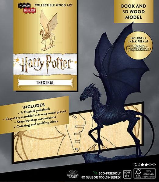 insight editions IncrediBuilds: Harry Potter: Thestral 3D Wood Model and Book – Insight Editions