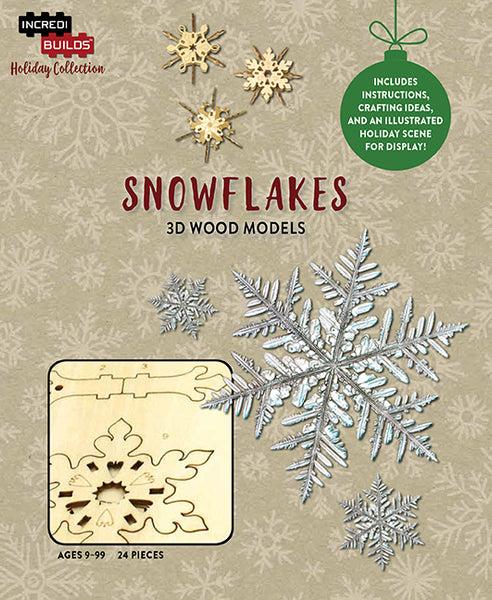 insight editions IncrediBuilds Holiday Snowflakes – Insight Editions