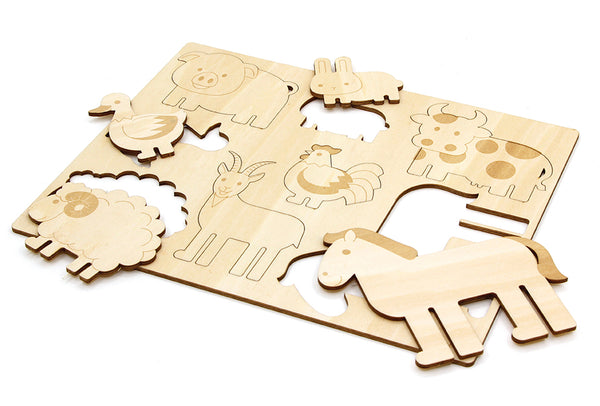 Insight Editions IncrediBuilds Jr.: Stackables: Barnyard Animals – Insight Editions