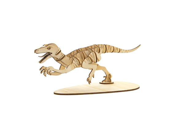 Insight Editions IncrediBuilds: Jurassic World: Raptor 3D Wood Model And Book – Insight Editions