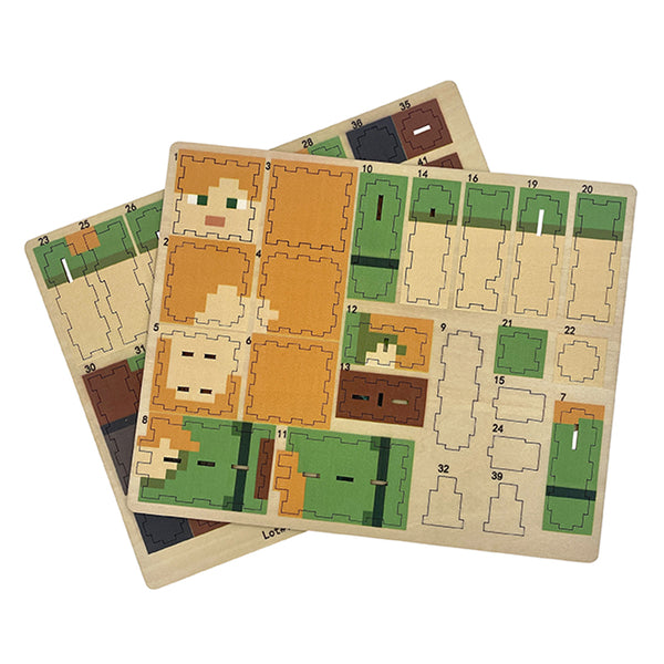 insight Editions IncrediBuilds: Minecraft: Alex 3D Wood Model – Insight Editions