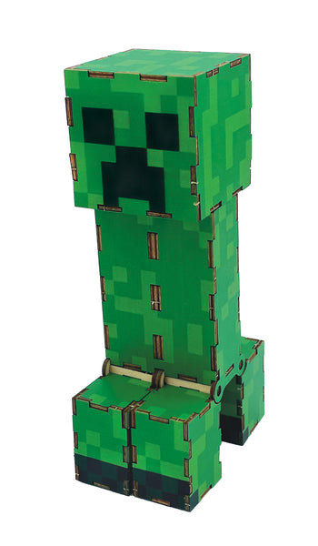 Insight Editions IncrediBuilds: Minecraft: Creeper 3D Wood Model – Insight Editions