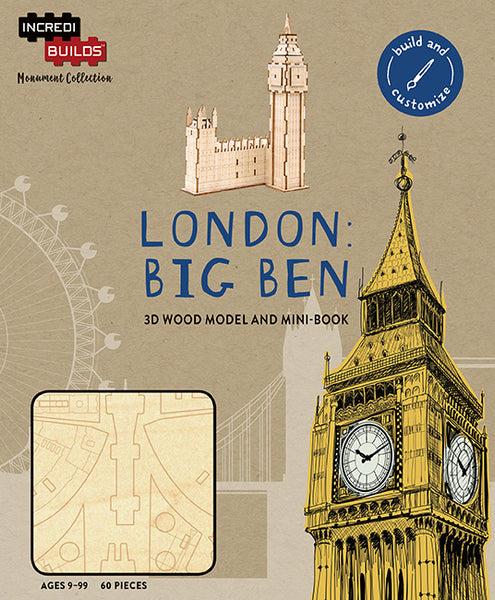 insight editions IncrediBuilds Monument London: Big Ben – Insight Editions