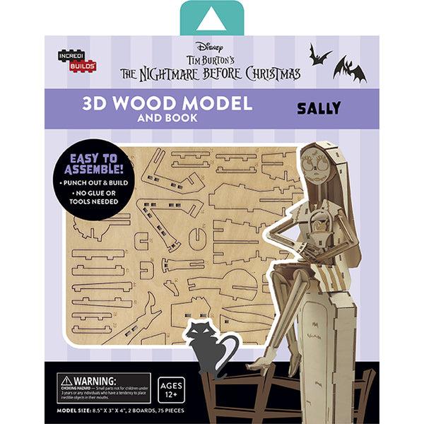 insight editions IncrediBuilds: Nightmare Before Christmas: Sally Book and 3D Wood Mode – Insight Editions
