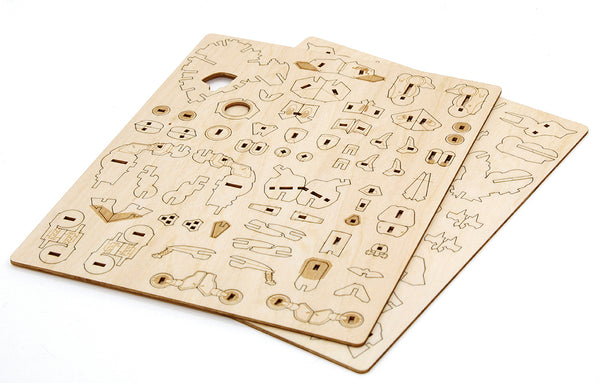 Insight Editions IncrediBuilds: Overwatch: D.Va's MEKA 3D Wood Model And Poster – Insight Editions