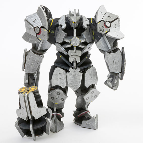 Insight Editions IncrediBuilds: Overwatch: Reinhardt 3D Wood Model And Poster – Insight Editions