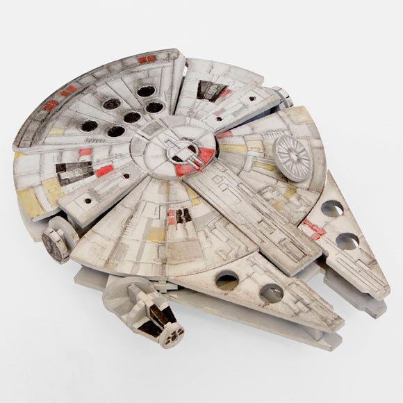 Insight Editions IncrediBuilds: Star Wars: Millennium Falcon 3D Wood Model – Insight Editions