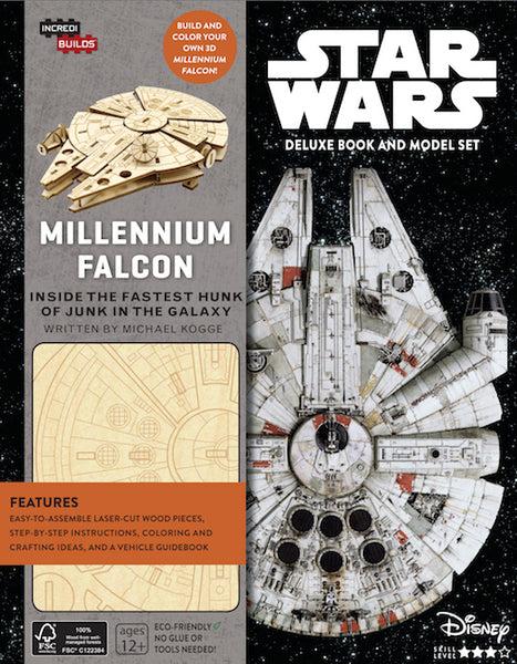 insight editions IncrediBuilds: Star Wars: Millennium Falcon Deluxe Book and Model Set – Insight Editions