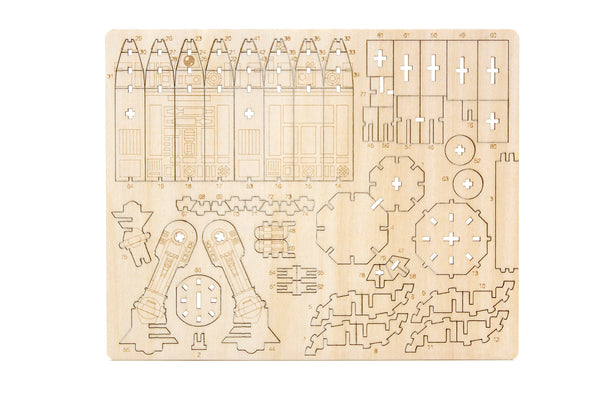 Insight Editions IncrediBuilds: Star Wars: R2-D2 3D Wood Model – Insight Editions