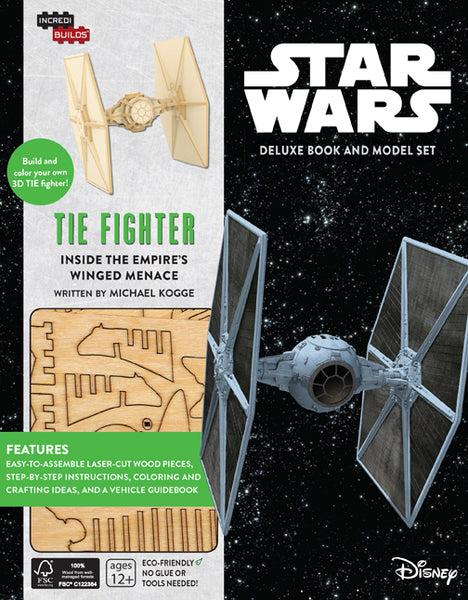insight editions IncrediBuilds: Star Wars: TIE Fighter Deluxe Book and Model Set – Insight Editions