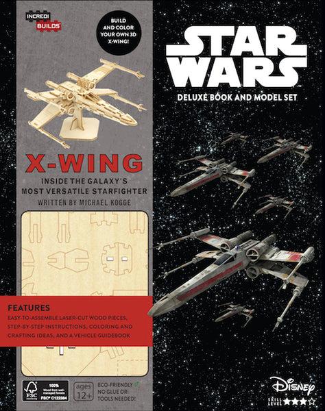 insight editions IncrediBuilds: Star Wars: X-Wing Deluxe Book and Model Set – Insight Editions