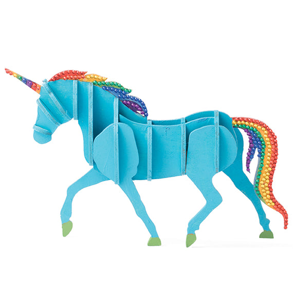 Insight Editions IncrediBuilds: Unicorn Book And 3D Wood Model – Insight Editions