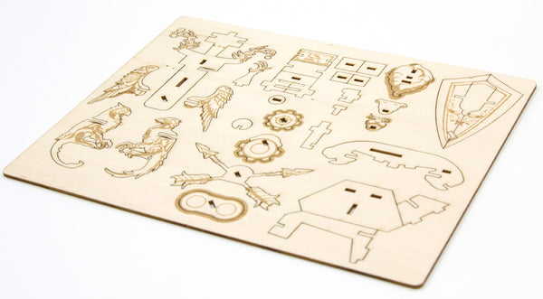 Insight Editions Incredibuilds: World Of Warcraft: Alliance 3D Wood Model And Poster – Insight Editions