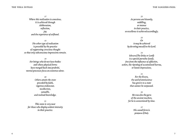 Insight Editions The Yoga Sutras – Insight Editions