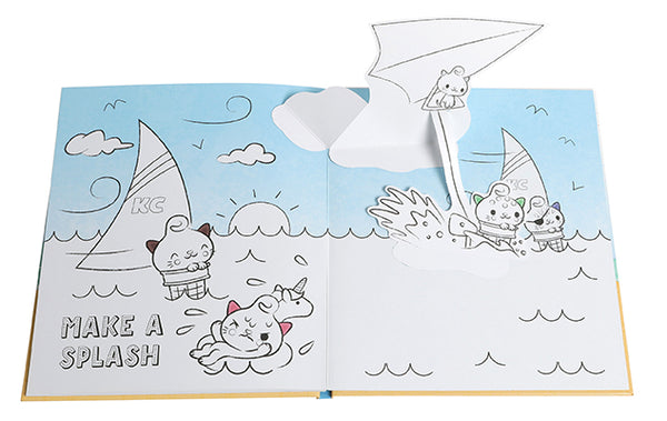 Insight Editions Kitty Cones: Make Your Own Pop-Up Book: Sunshine And Sprinkles – Insight Editions