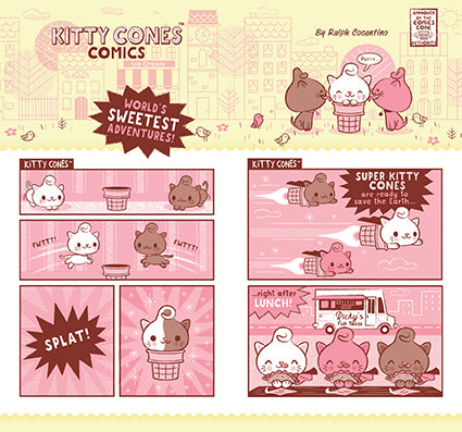 Insight Editions Kitty Cones Ruled Pocket Journal – Insight Editions