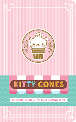 insight editions Kitty Cones Ruled Pocket Journal – Insight Editions