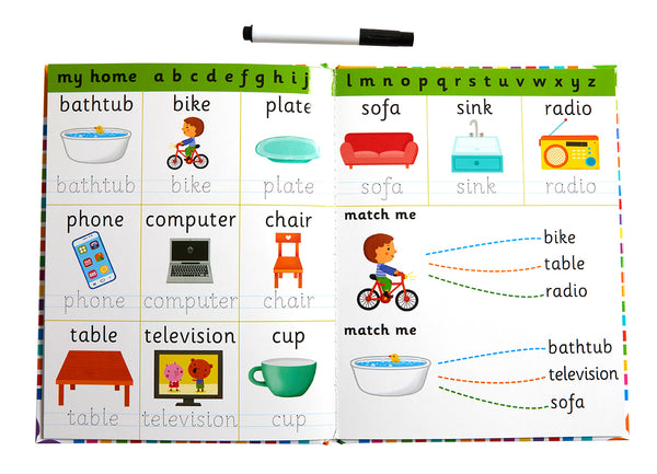 Insight Editions Let's Learn: First 100 Words (Write And Wipe) – Insight Editions