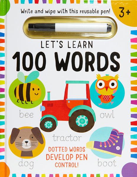 insight editions Let's Learn: First 100 Words (Write and Wipe) – Insight Editions