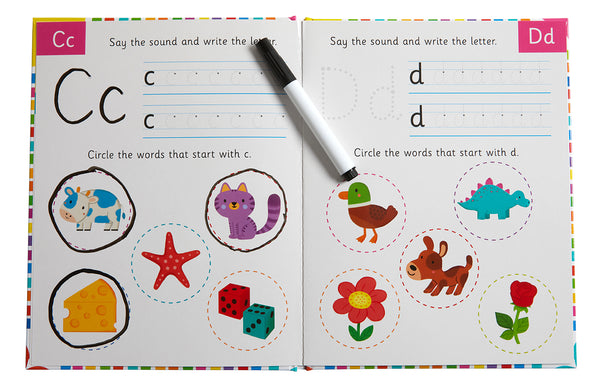 Insight Editions Let's Learn: First Alphabet Skills (Write And Wipe) – Insight Editions