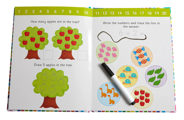 Insight Editions Let's Learn: First Number Skills (Write And Wipe) – Insight Editions
