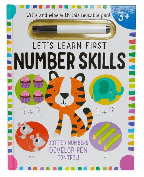 insight editions Let's Learn: First Number Skills (Write and Wipe) – Insight Editions