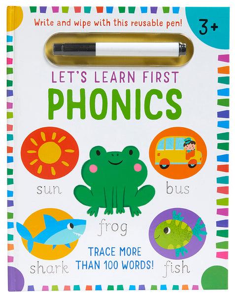 insight editions Let's Learn: First Phonics (Write and Wipe) – Insight Editions