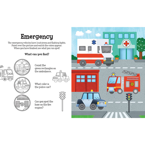 Insight Editions Magical Water Painting: Things That Go – Insight Editions