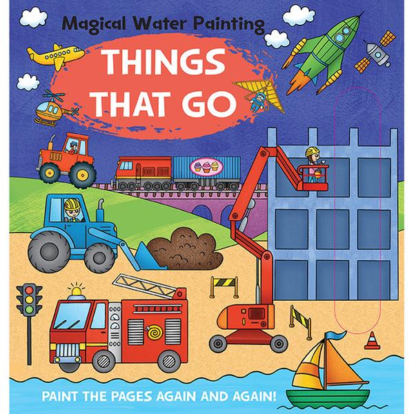 insight editions Magical Water Painting: Things That Go – Insight Editions