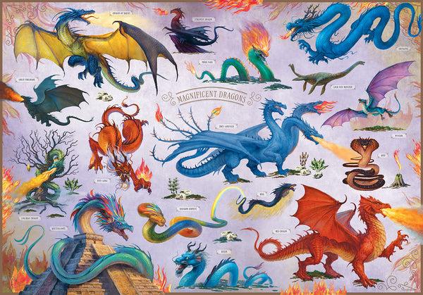 Insight Editions Magnificent Dragons Jigsaw Puzzle – Insight Editions